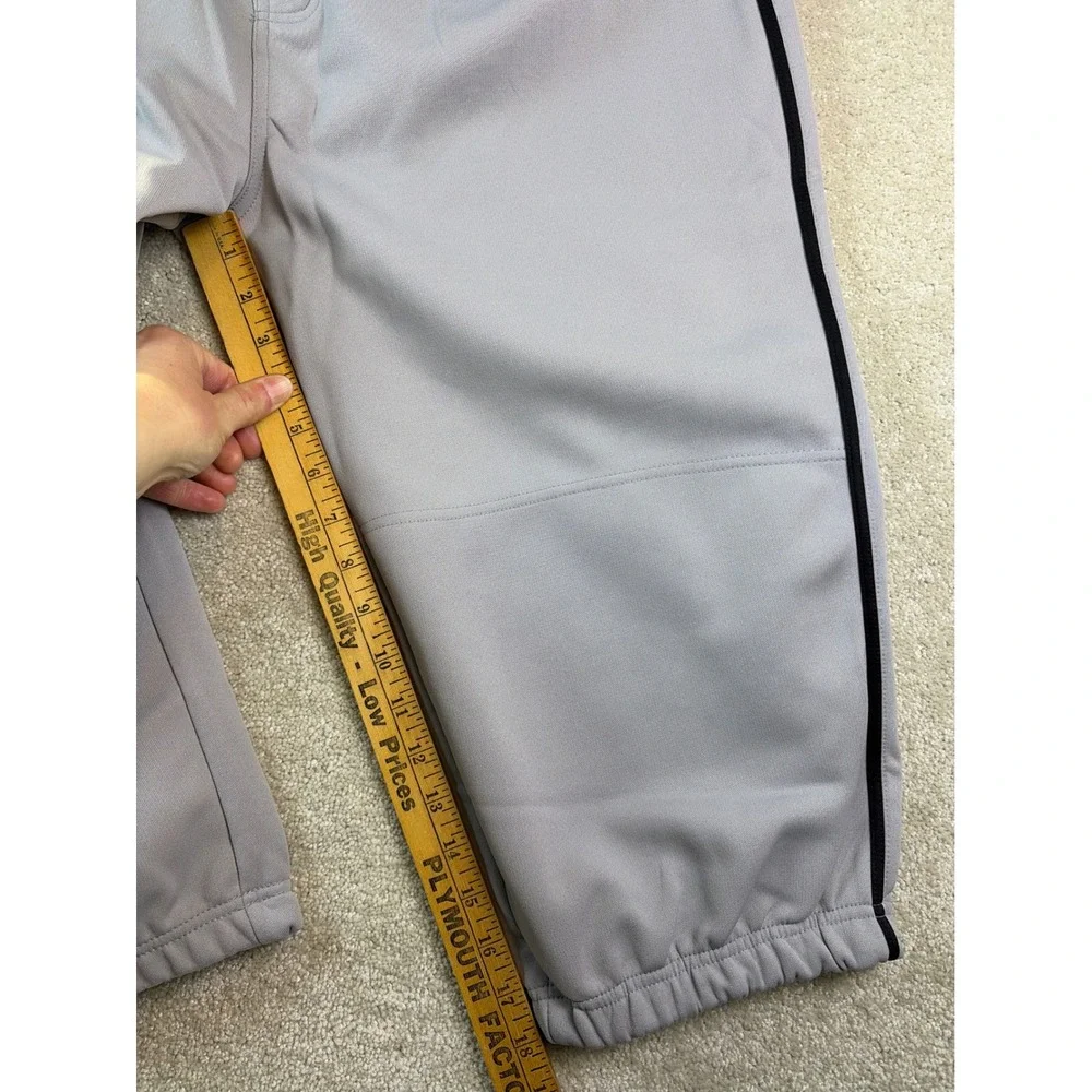 Easton Pro+ Knicker Baseball Pants Adult XXL Gray Black‎ Piped A167105GYBK NEW